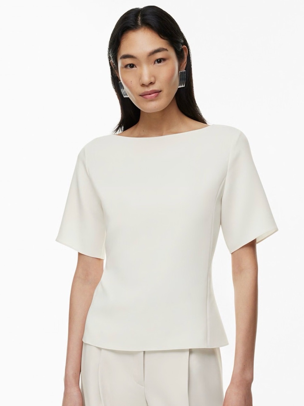 NWT Babaton Getty Blouse